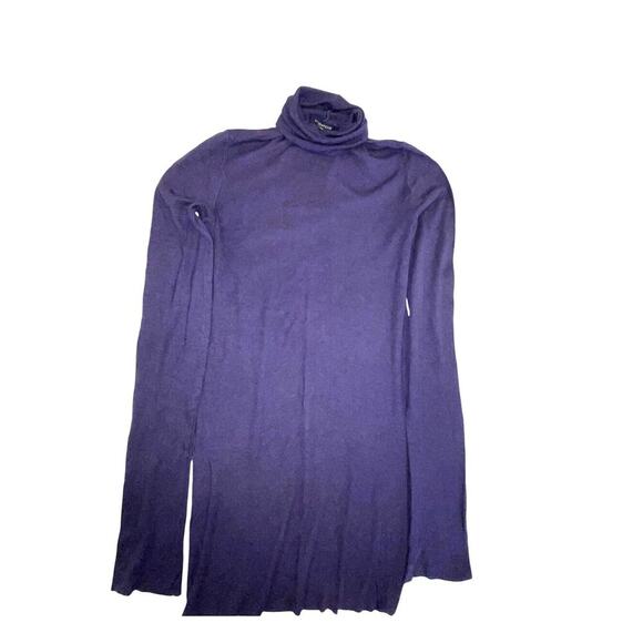 Piazza Sempione Purple Turtleneck Sweater Size 41 - Picture 1 of 4
